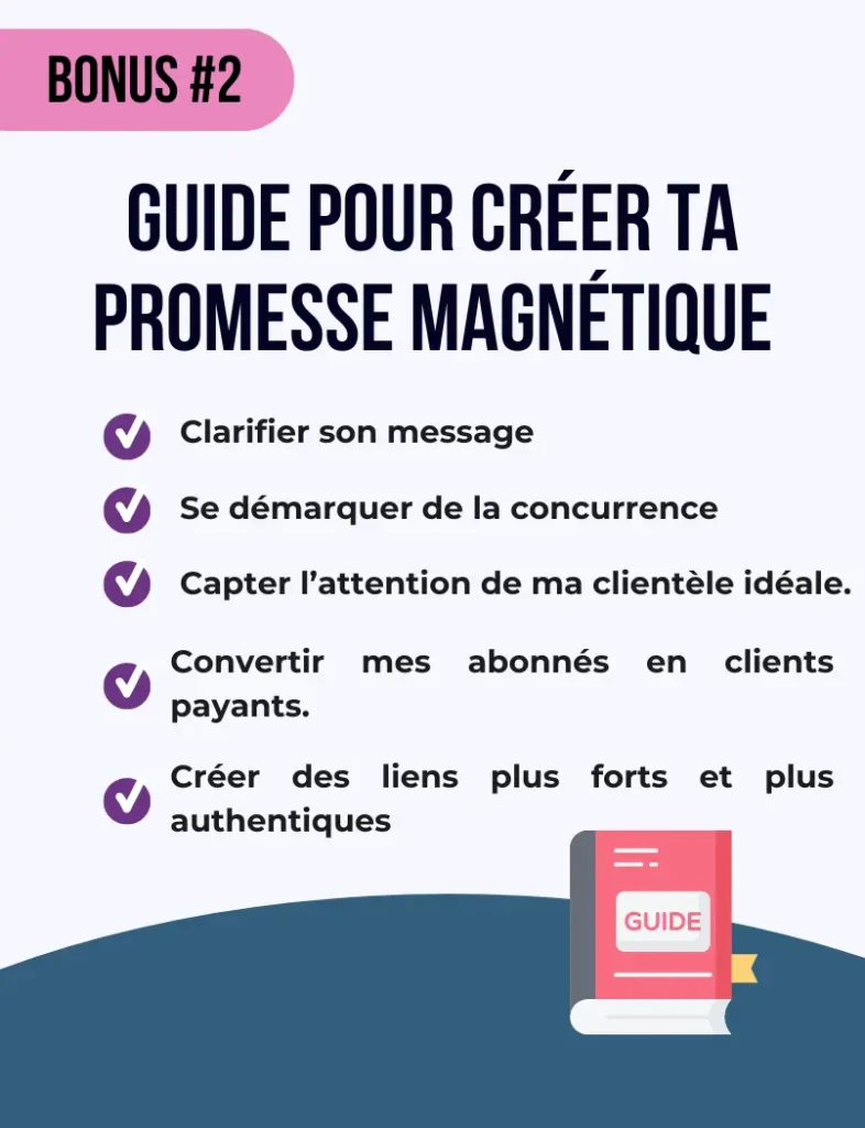 guide promesse magnétique bonus